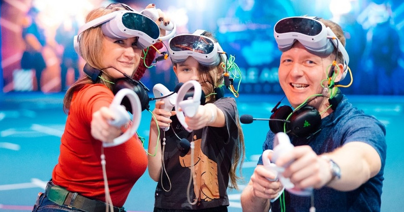 Парк виртуальной реальности «ДжунглиVR»: посещение аттракционов и проведение дня рождения.