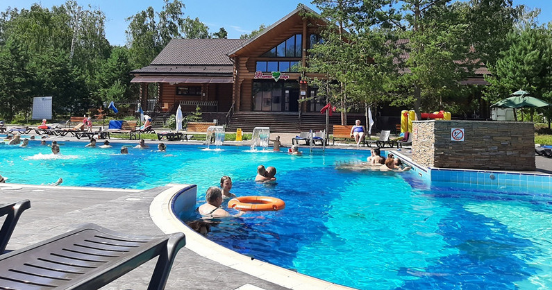 Корпоративы, празднование Нового года, посещение природного термального бассейна и банного комплекса в оздоровительном центре «Термы Александрия».