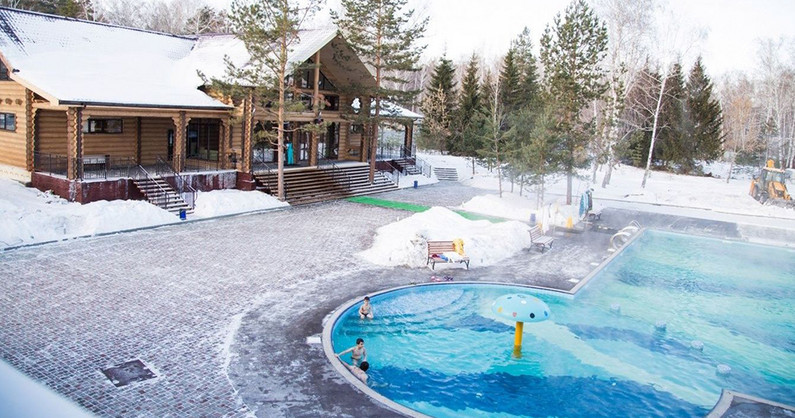 Корпоративы, празднование Нового года, посещение природного термального бассейна и банного комплекса в оздоровительном центре «Термы Александрия».