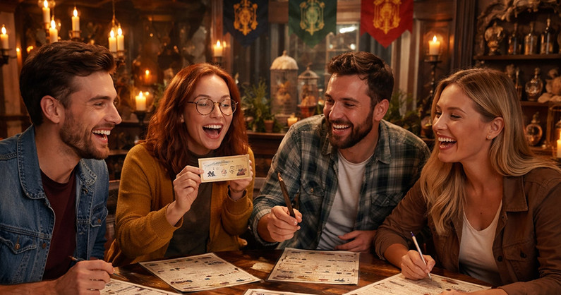 Квиз «Гарри Поттер» в «Jackson`s Bar» от компании «60 секунд».