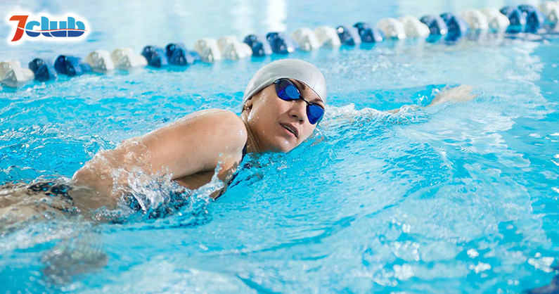 Посещение бассейна, аквааэробика, тренажерный зал, сауна, соляная комната в спортивно-оздоровительном комплексе «7club».