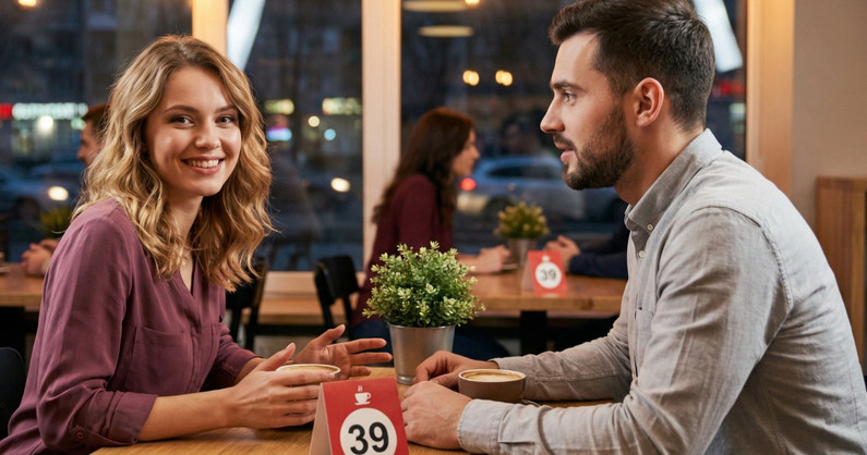 Быстрые свидания от компании «Speed Dating», найди свою вторую половинку.